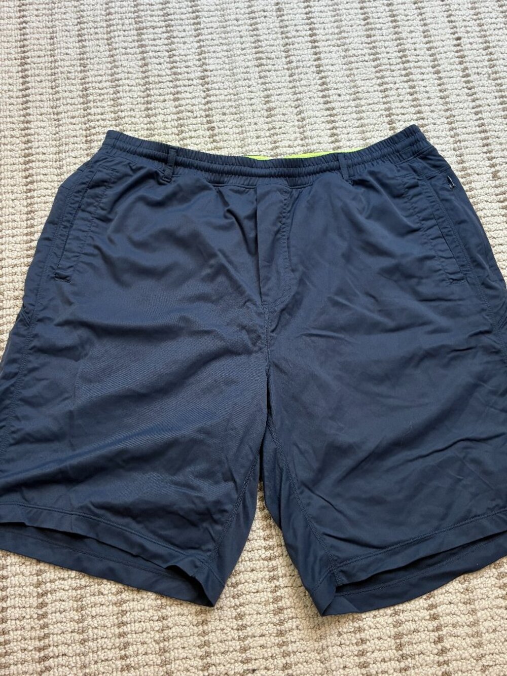 Birddogs Shorts Mens Size XXL Long Boom for Your Boomstick Lined Blue 9" Inseam